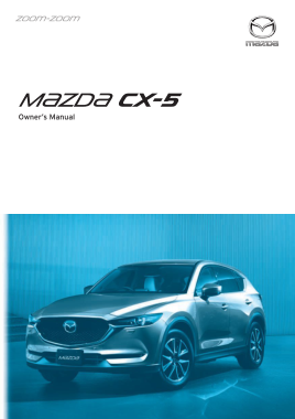 2017 Mazda CX5 Owners Manual RHD UK, Australia